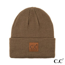 Load image into Gallery viewer, CC HTM-1 classic beanie with big CC Logo
